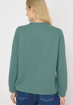 Sweatshirt mit Struktur
