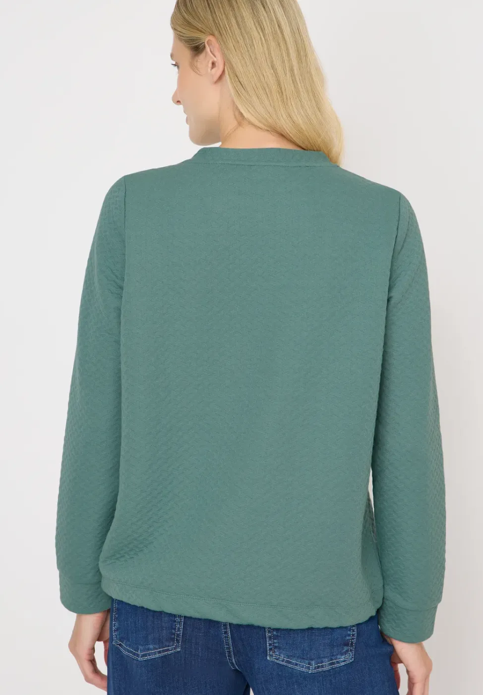 Sweatshirt mit Struktur