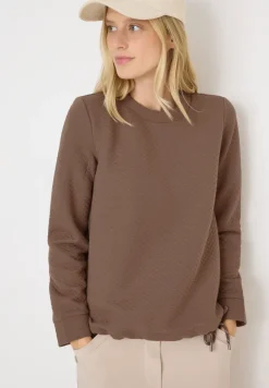 Sweatshirt mit Struktur