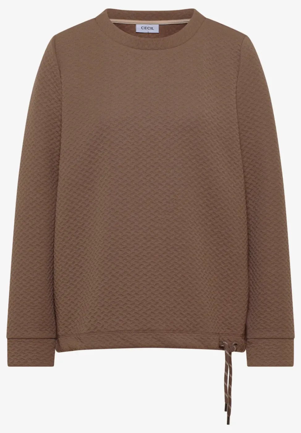 Sweatshirt mit Struktur