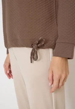 Sweatshirt mit Struktur