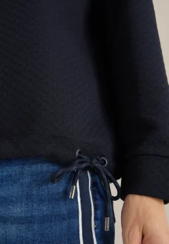 Sweatshirt mit Struktur