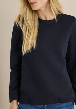 Sweatshirt mit Struktur