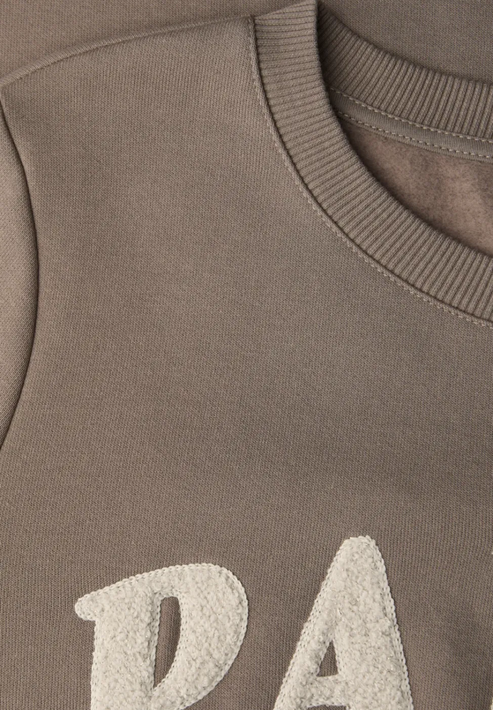 Sweatshirt mit Wording