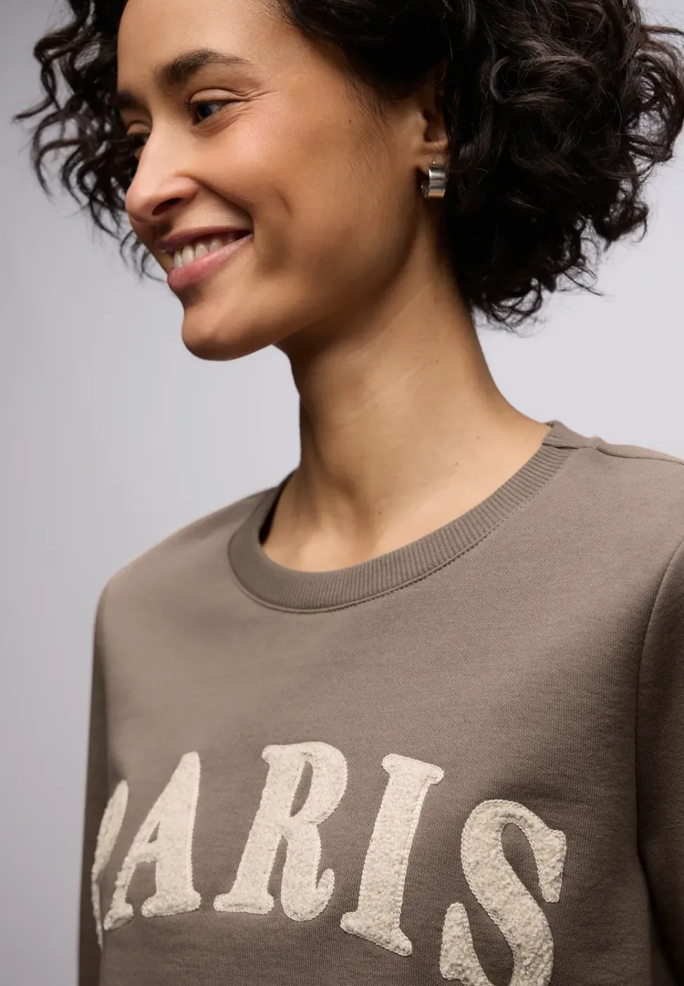 Sweatshirt mit Wording