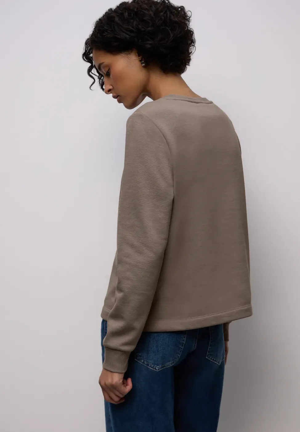 Sweatshirt mit Wording