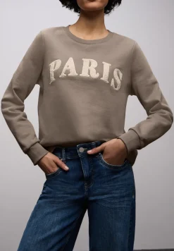 Sweatshirt mit Wording