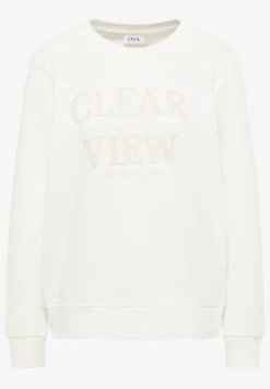 Sweatshirt mit Wording