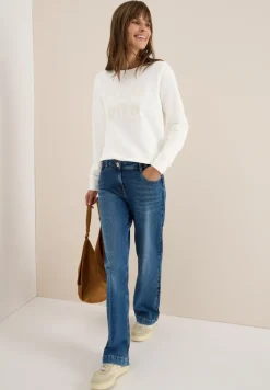 Sweatshirt mit Wording