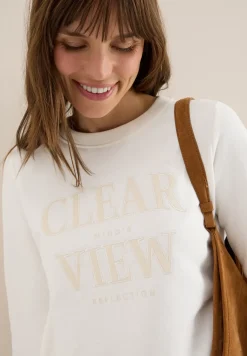 Sweatshirt mit Wording