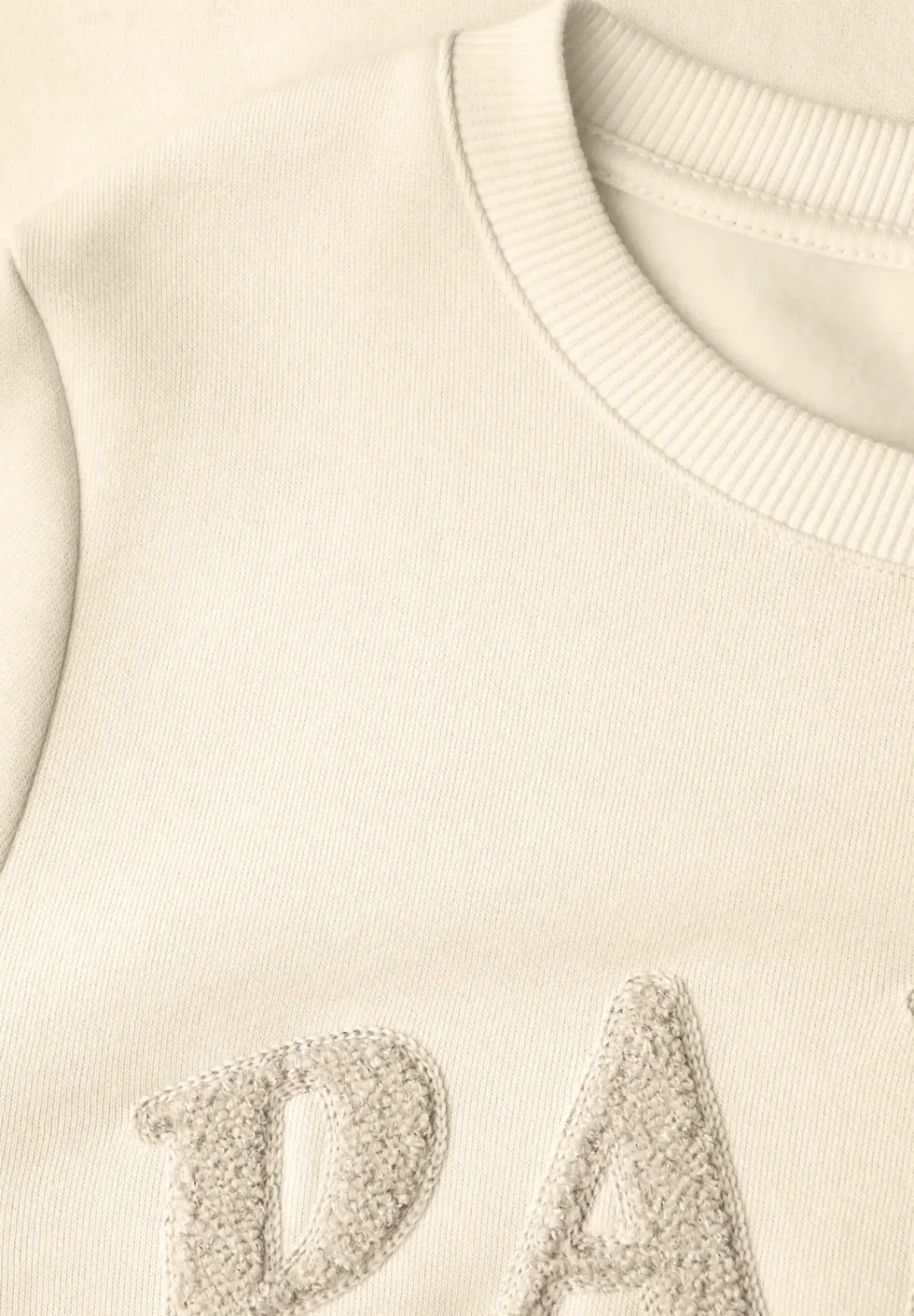 Sweatshirt mit Wording