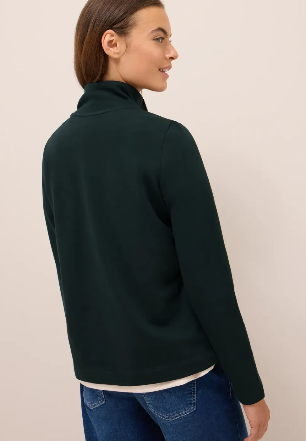 Sweatshirt mit Zipper