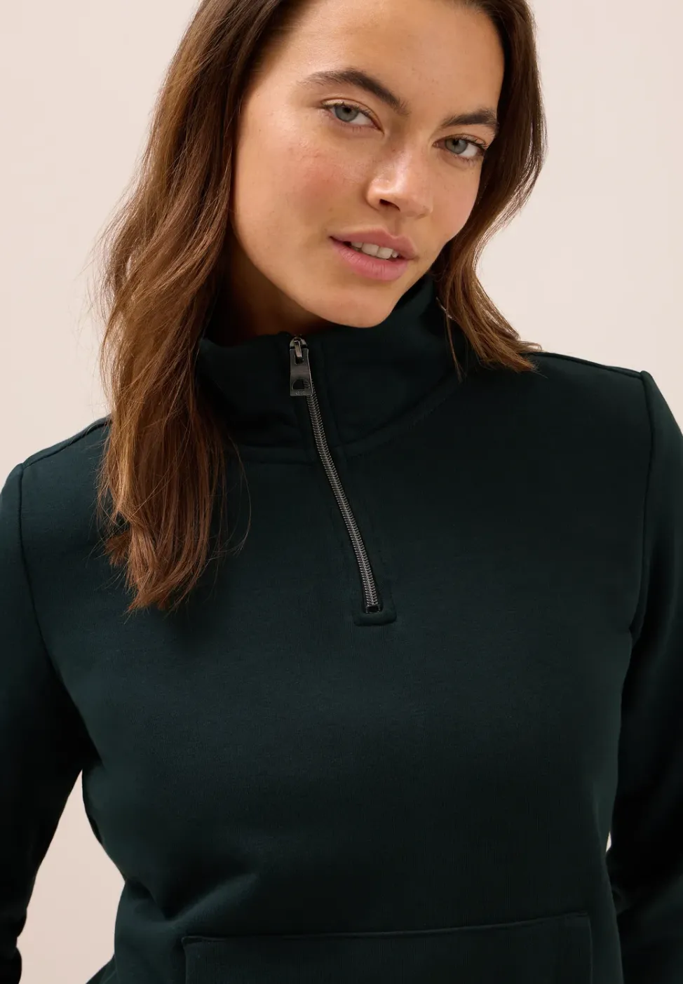 Sweatshirt mit Zipper