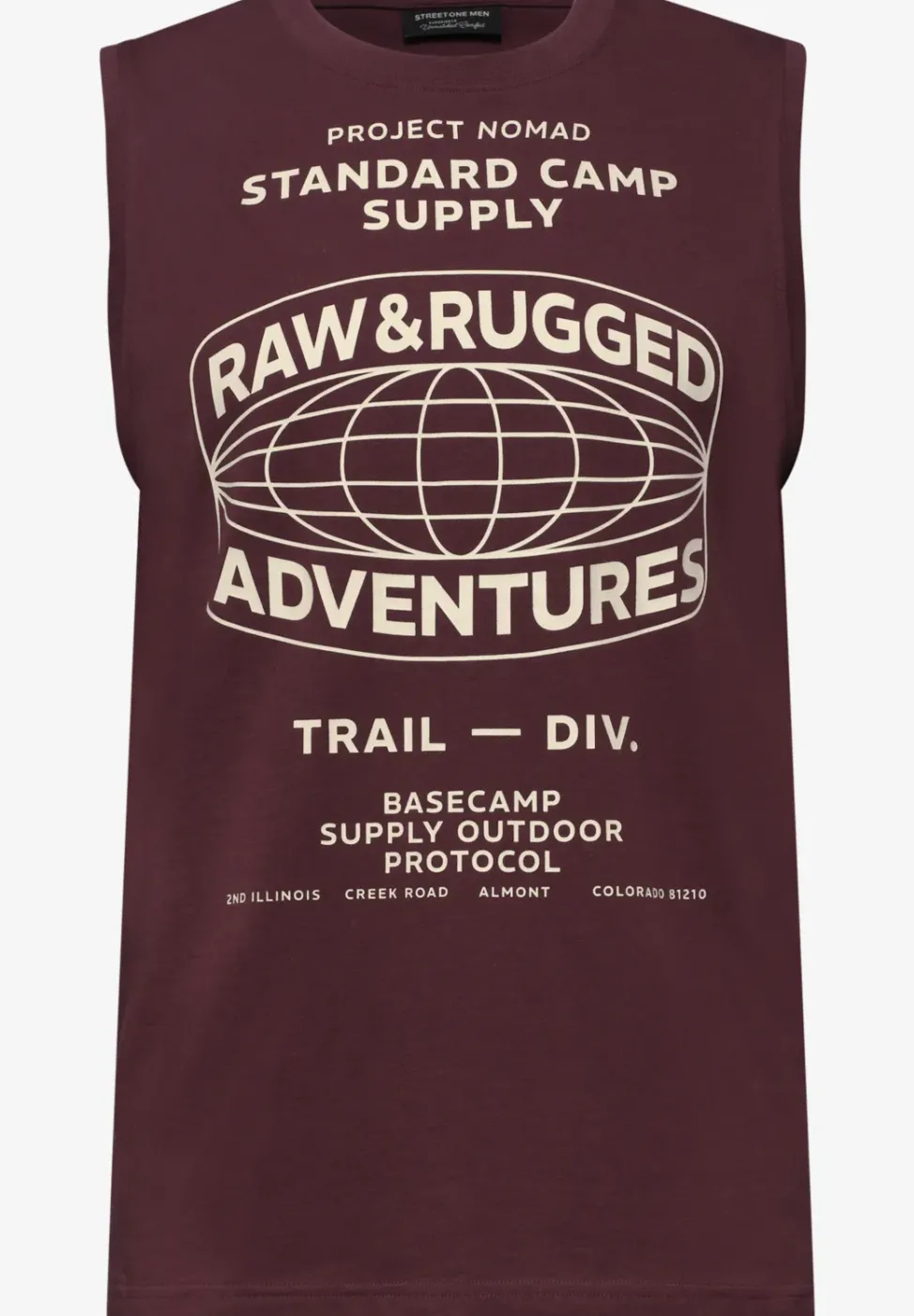Tank Top mit Rundhals und Fotoprint