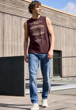 Tank Top mit Rundhals und Fotoprint