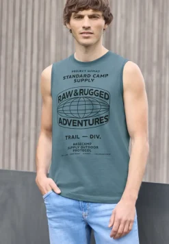 Tank Top mit Rundhals und Fotoprint