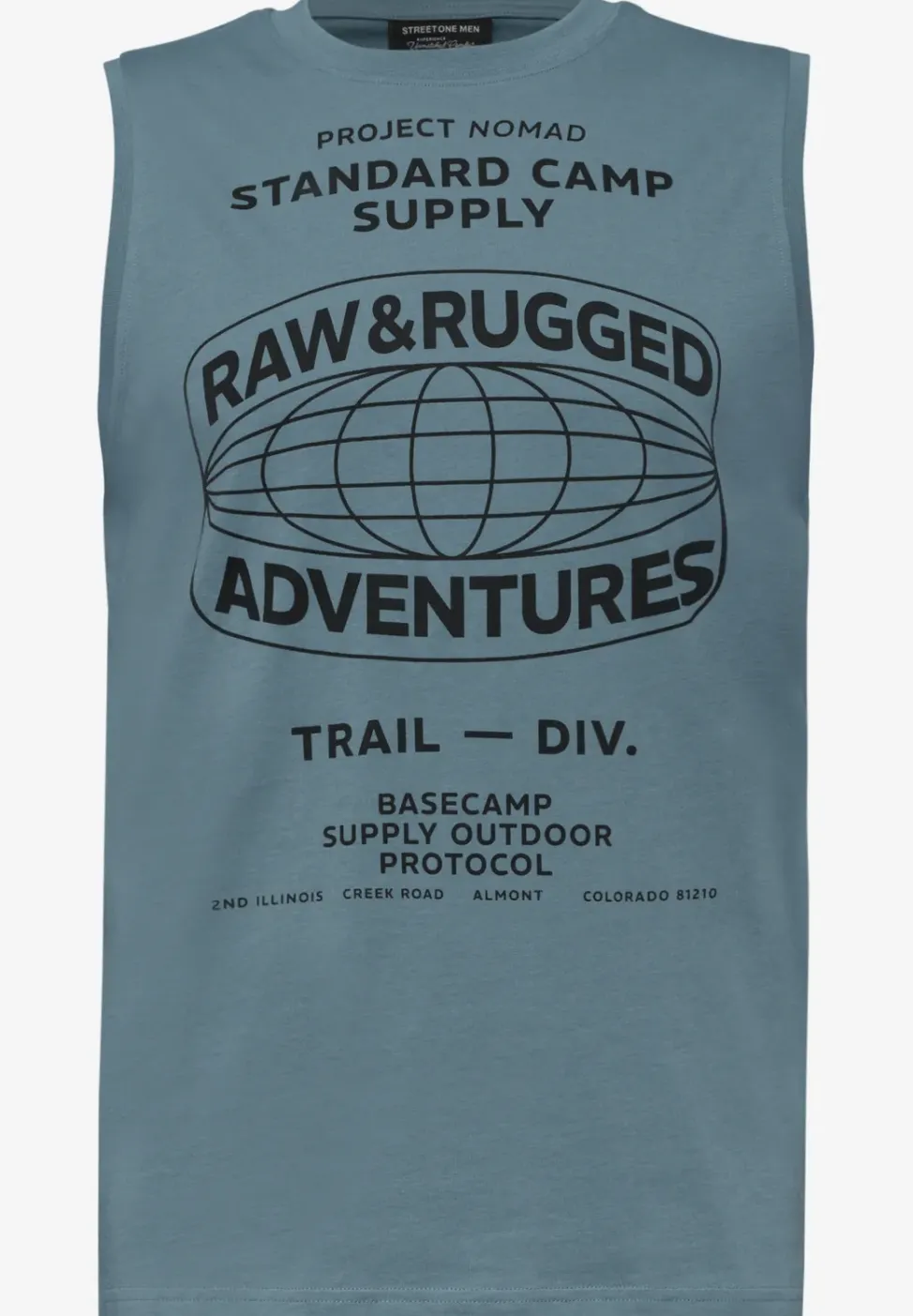 Tank Top mit Rundhals und Fotoprint