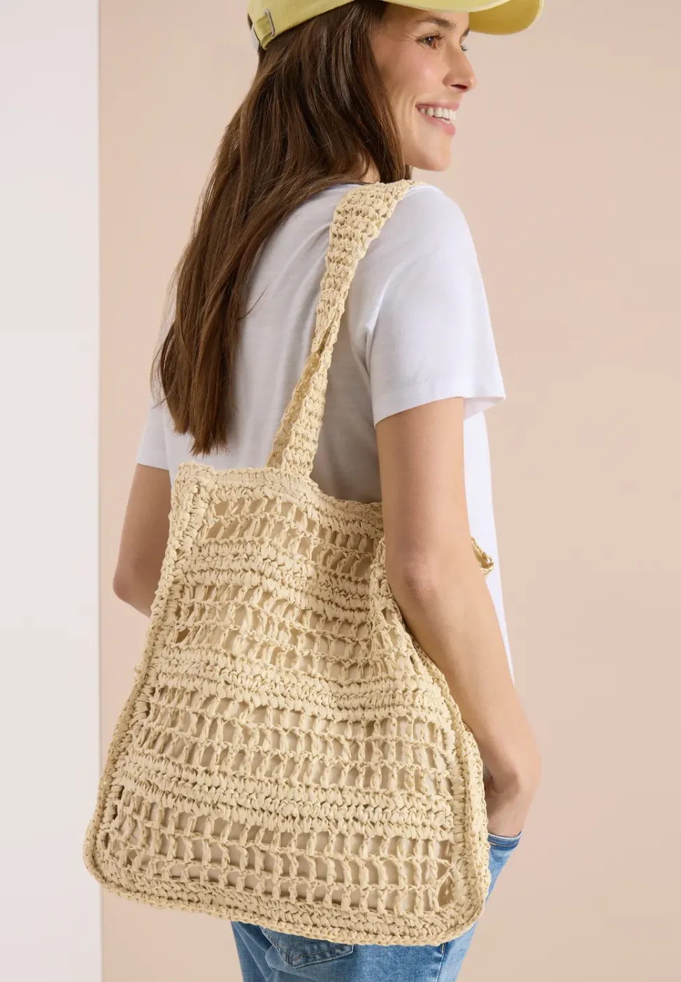 Tasche im Crochet-Look