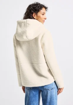 Teddy Jacke mit Kapuze