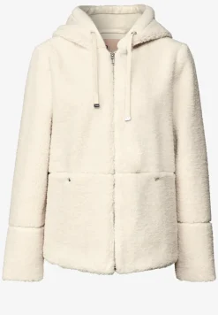 Teddy Jacke mit Kapuze