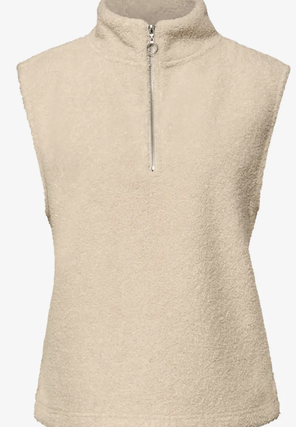 Teddy Shirt mit Zipper