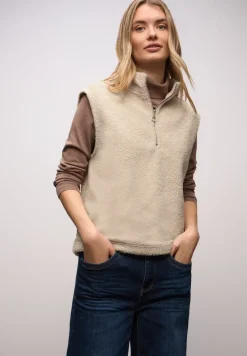 Teddy Shirt mit Zipper