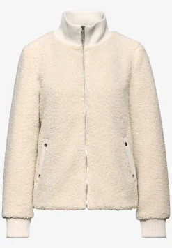 Teddy-Jacke mit Details