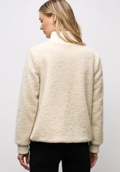 Teddy-Jacke mit Details
