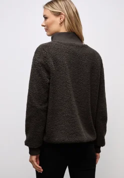 Teddy-Jacke mit Details