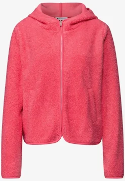Teddy-Jacke mit Kapuze