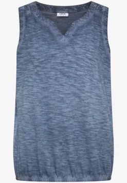 Top aus Jersey im Garment Dye Look