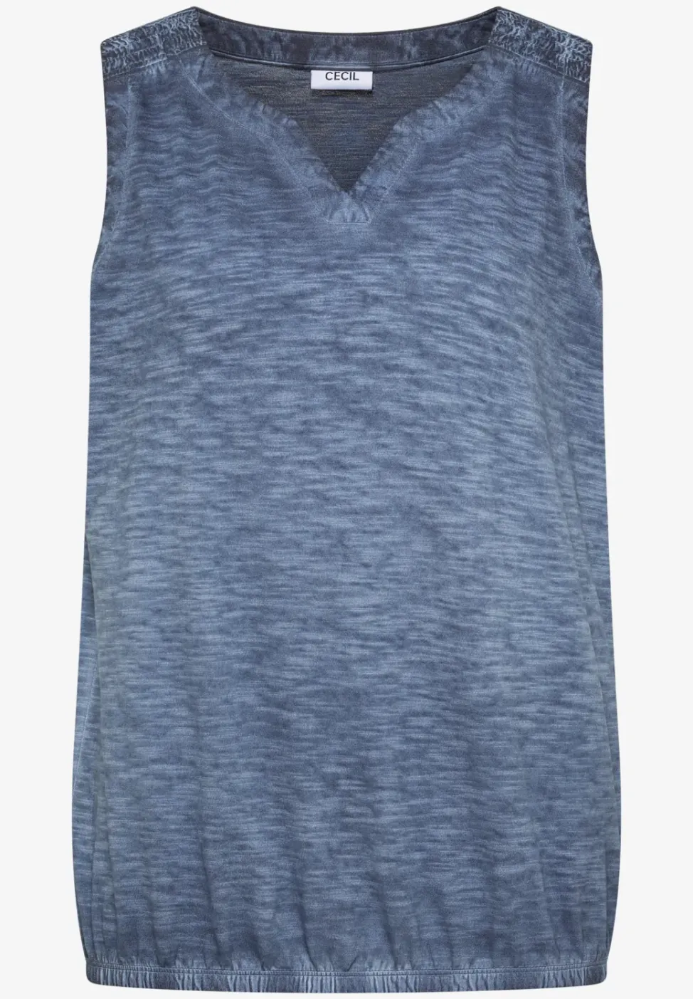 Top aus Jersey im Garment Dye Look