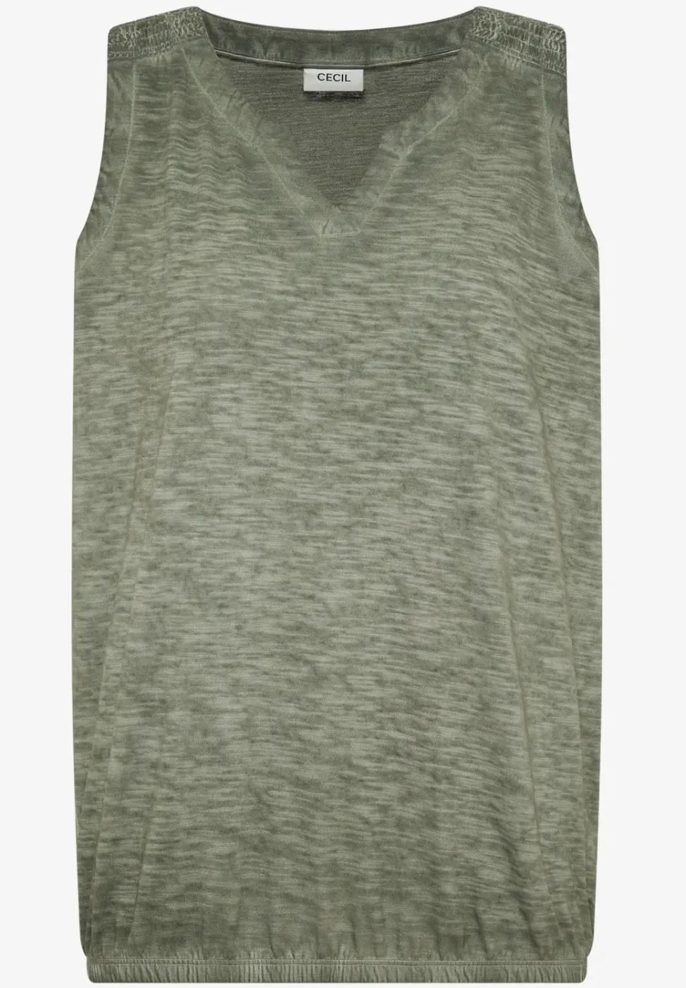 Top aus Jersey im Garment Dye Look