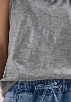 Top aus Jersey im Garment Dye Look