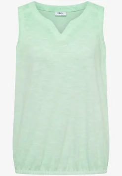 Top aus Jersey im Garment Dye Look