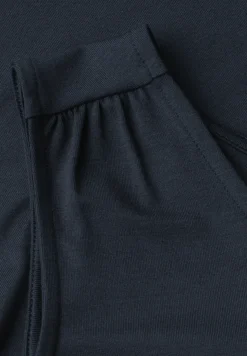 Top aus Jersey mit Elastiksaum