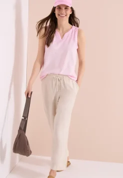 Top aus Jersey im Garment Dye Look