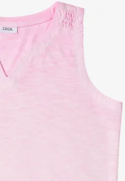 Top aus Jersey im Garment Dye Look