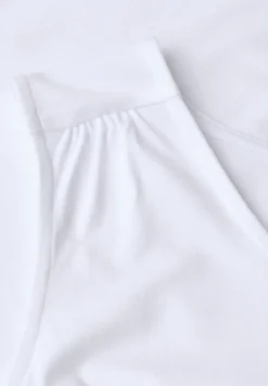 Top aus Jersey mit Elastiksaum