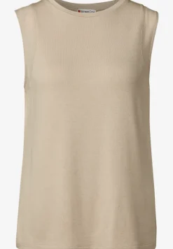 Top mit Chiffondetails