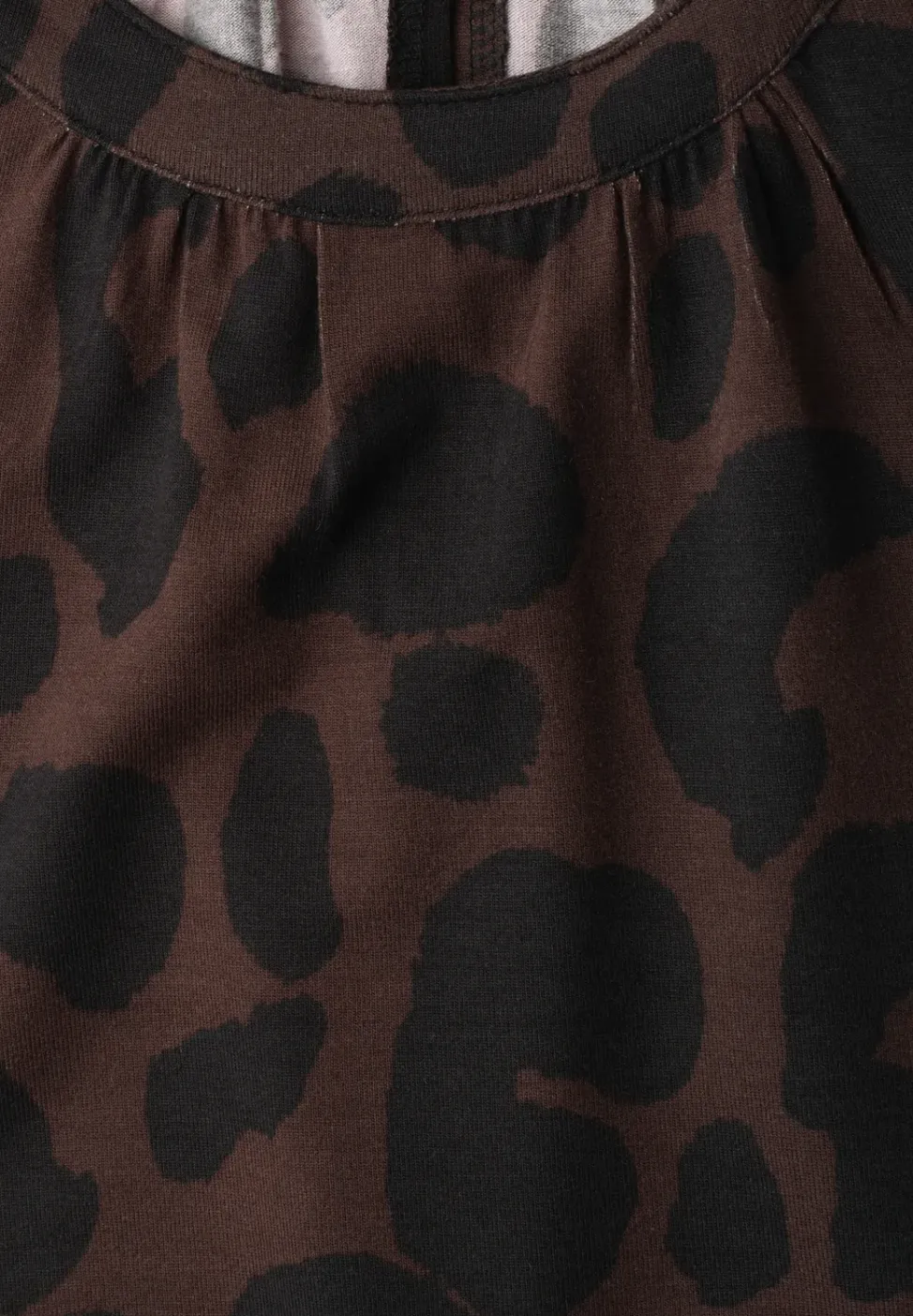 Top mit Rundhals und Print