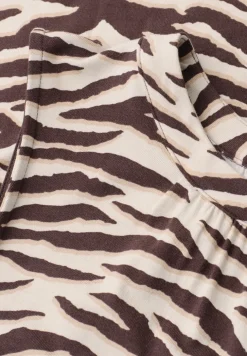 Top mit Rundhals und Print
