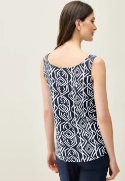 Top mit Smok-Details