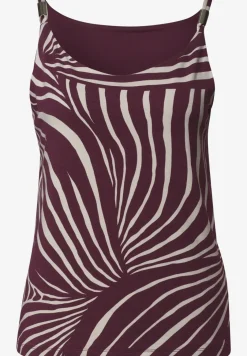 Top mit V-Neck und Deko-Detail