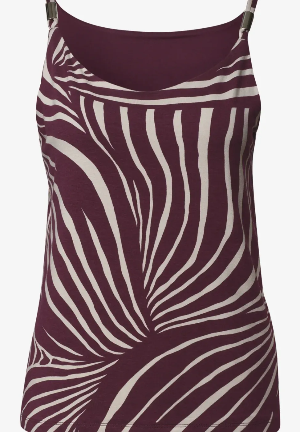 Top mit V-Neck und Deko-Detail
