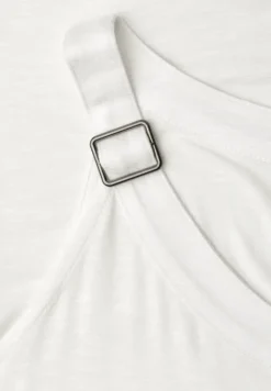 Top mit V-Neck und Deko-Detail