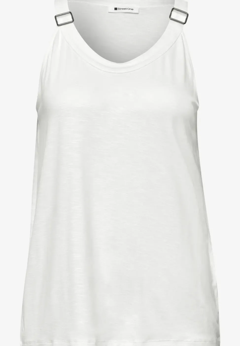 Top mit V-Neck und Deko-Detail