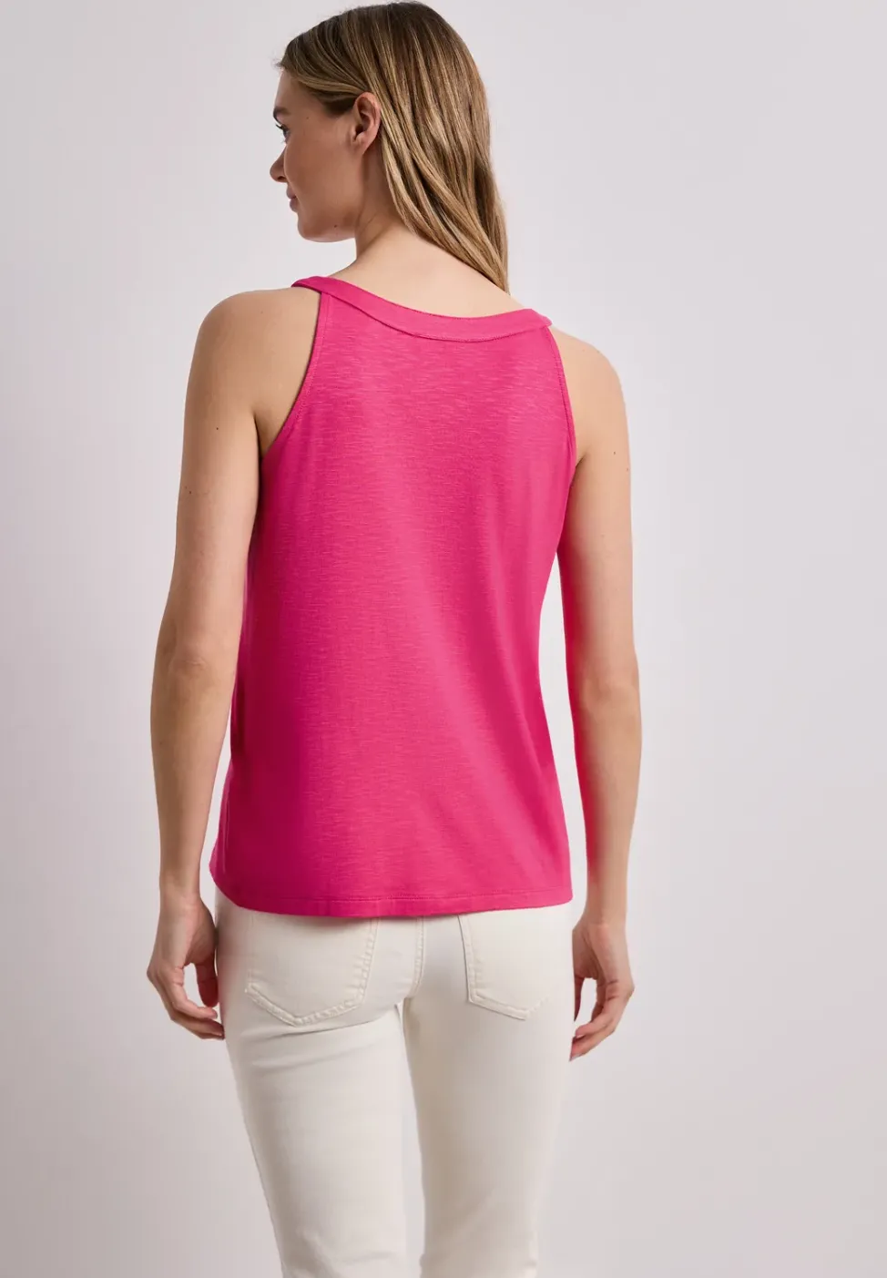 Top mit V-Neck und Deko-Detail