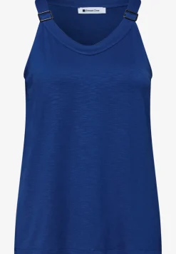 Top mit V-Neck und Deko-Detail