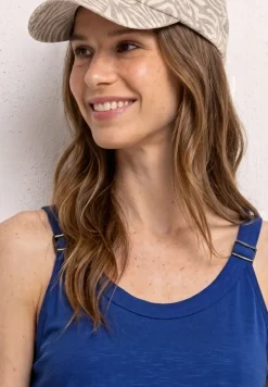 Top mit V-Neck und Deko-Detail